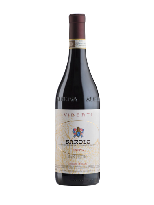 Barolo DOCG Riserva, "San Pietro", Giovanni Viberti, Piedmont, Italy, 2015