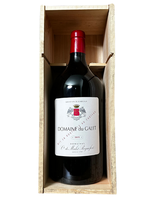 Domaine Du Galet, Bordeaux Rouge Superieur, France, 2019, Double Magnum