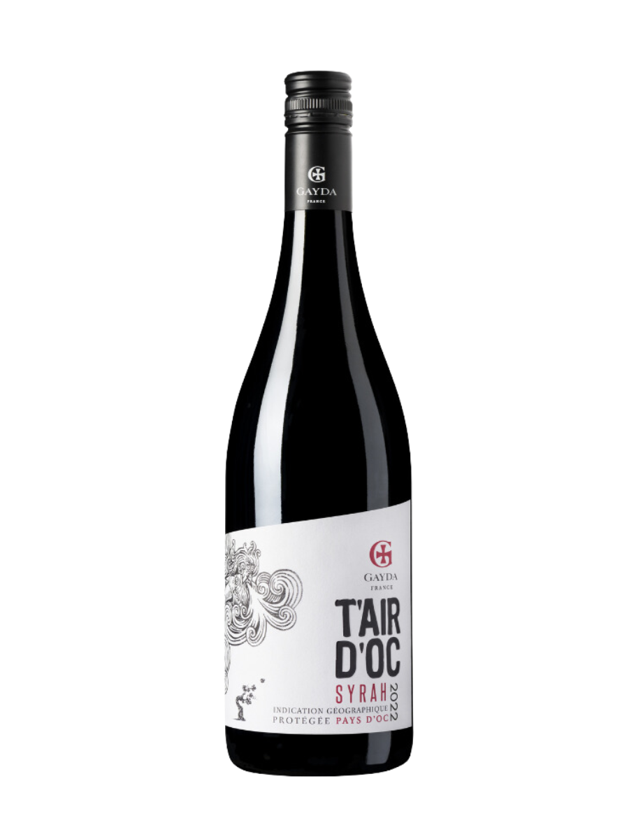 T’air d’Oc Syrah, Domaine Gayda IGP, Languadoc, France, 2023