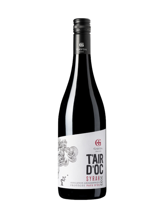 T’air d’Oc Syrah, Domaine Gayda IGP, Languadoc, France, 2023