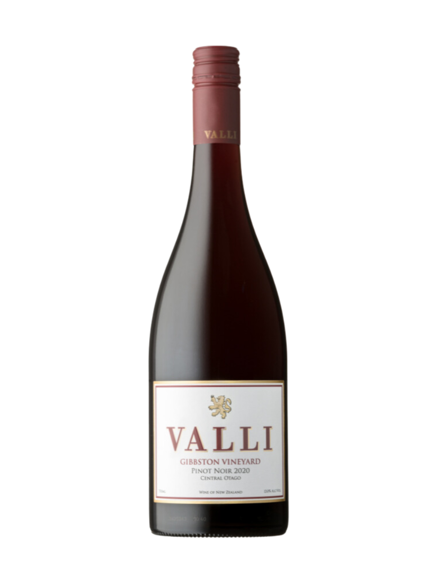 Valli Gibbston Vineyards Pinot Noir, Central Otago, New Zealand, 2020